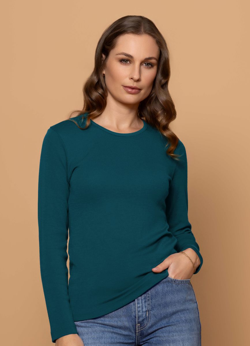 Harper Crew Long Sleeve - Dragonfly