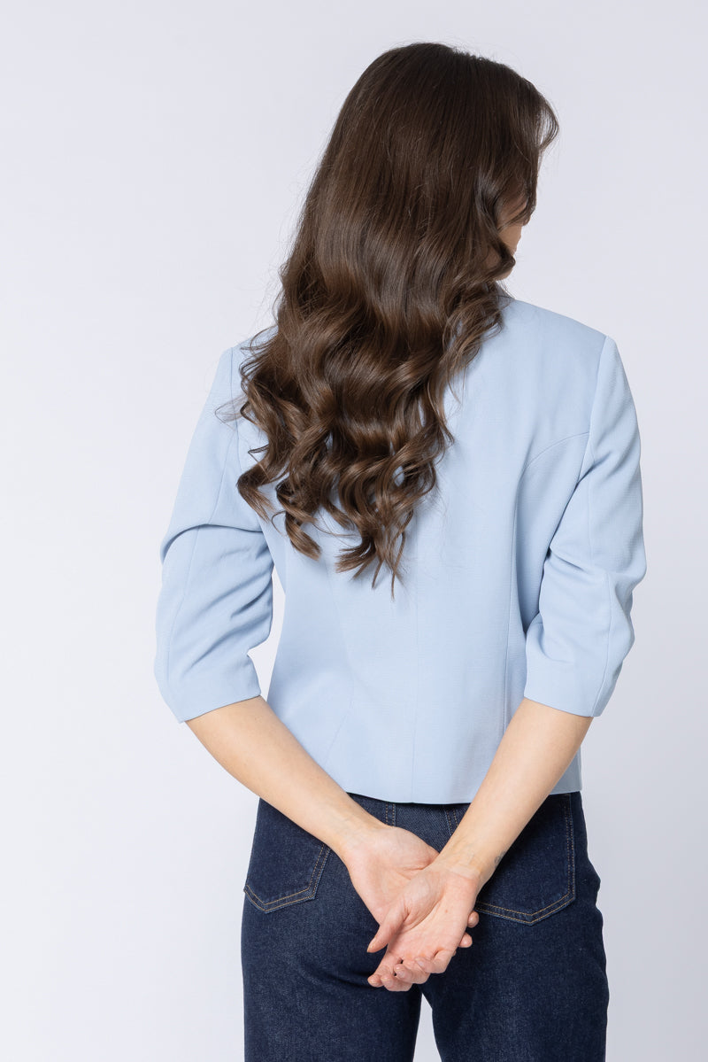 Billie The Label | Guest Blazer - Blue - Back View