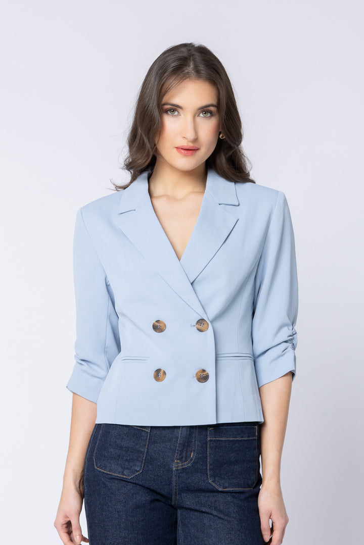 Billie The Label | Guest Blazer - Blue - Front View 2