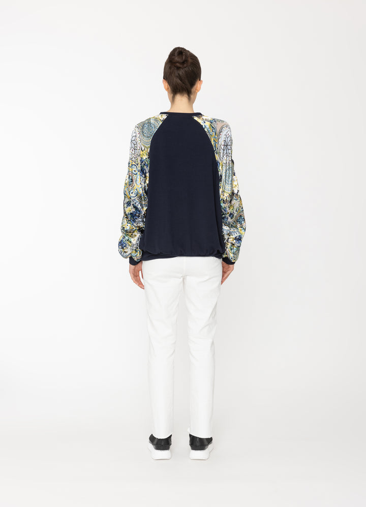 Blacklist | Juno Sweatshirt - Navy - Back