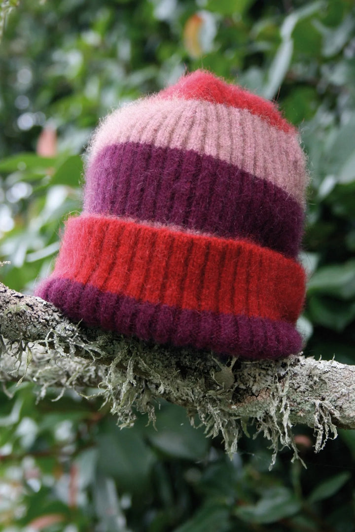 Child's Possum Merino Stripe Beanie
