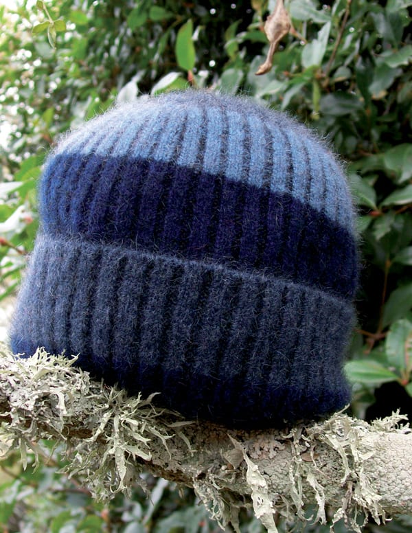 Child's Possum Merino Stripe Beanie