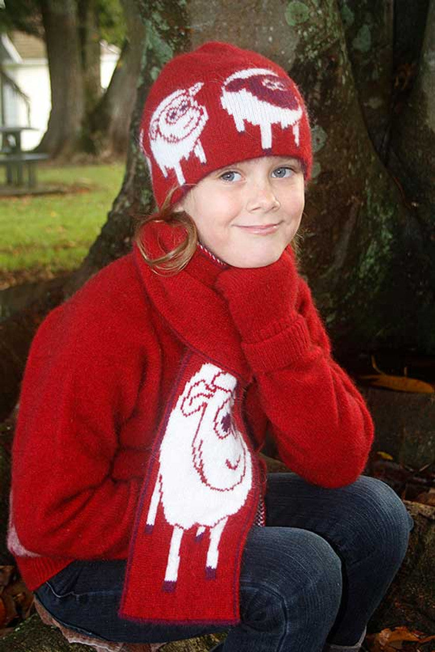 Little Lamby Possum Merino Beanie