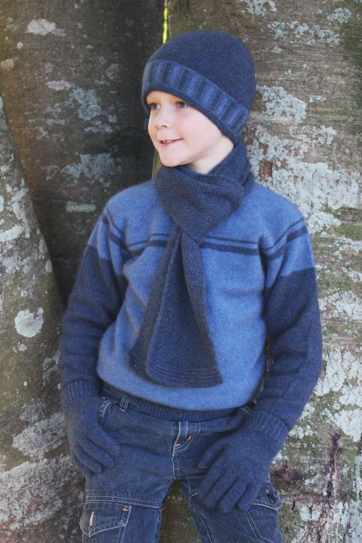 Possum Merino Scarf Child Roll Trim