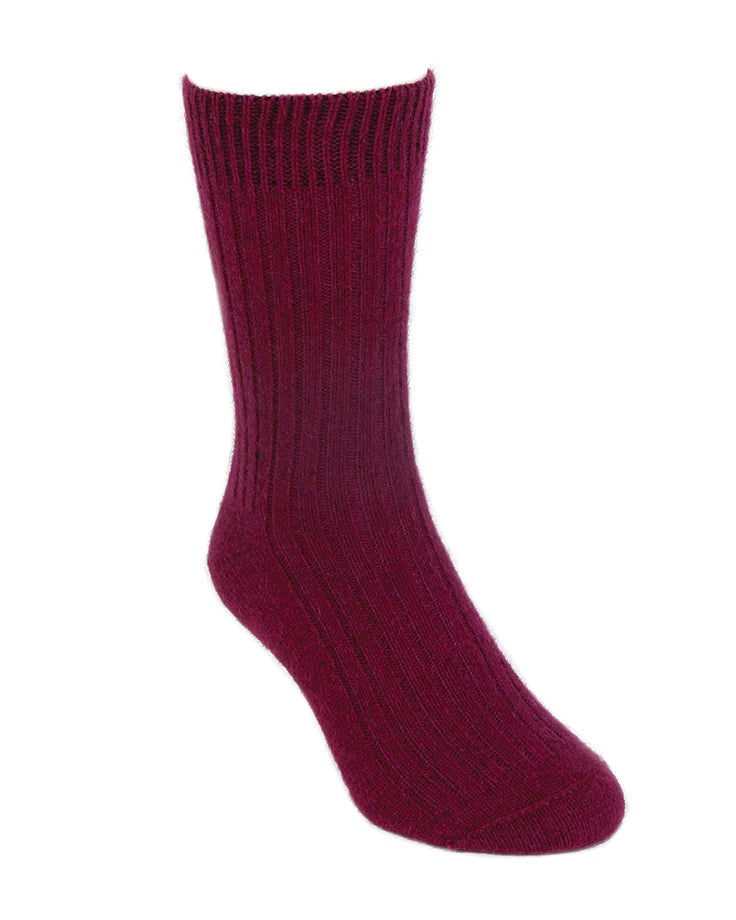 Possum Merino Casual Rib Socks