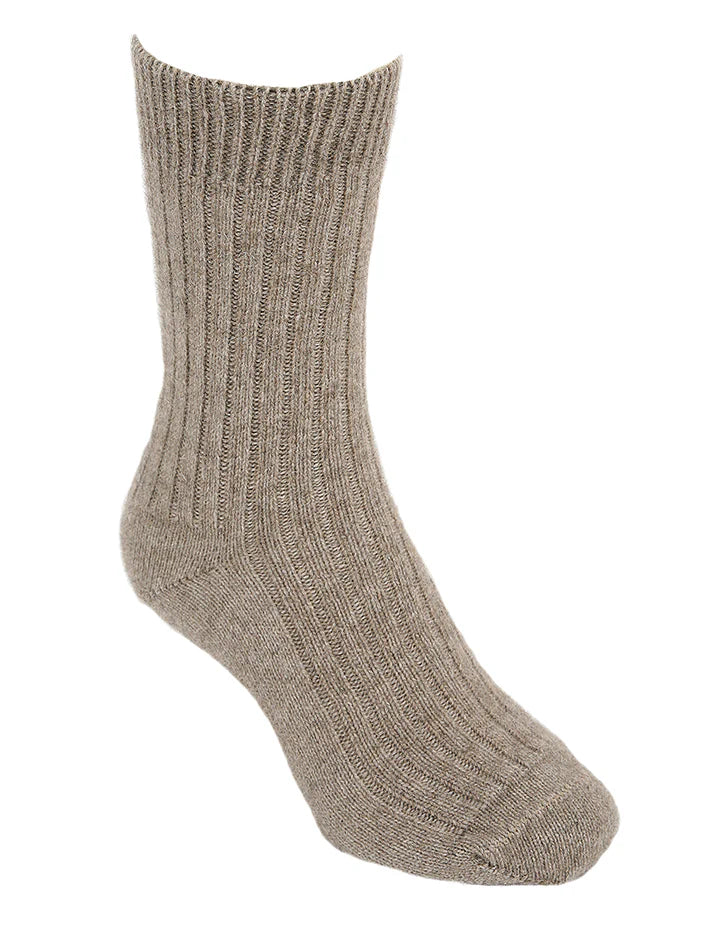 Possum Merino Casual Rib Socks