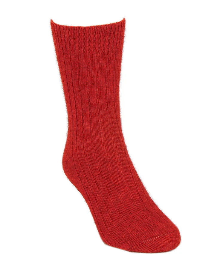 Possum Merino Casual Rib Socks