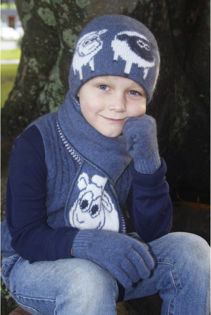Possum Merino Little Lamby Child's Scarf