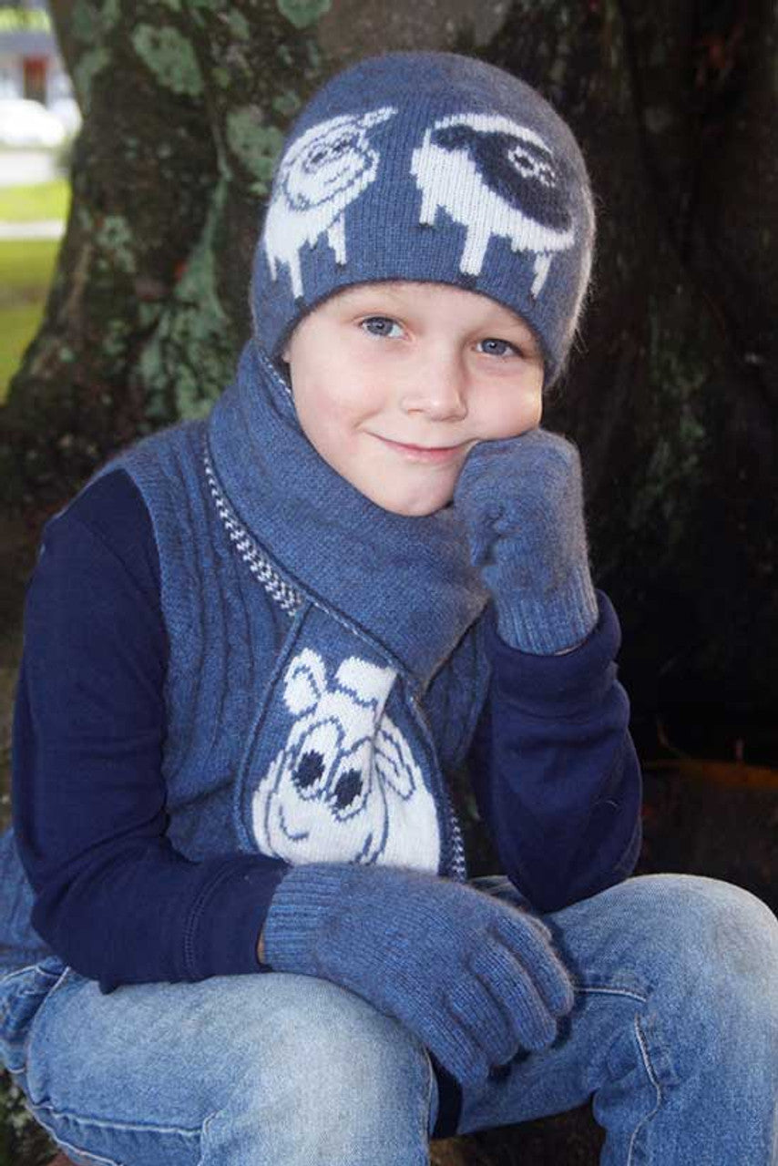 Little Lamby Possum Merino Beanie