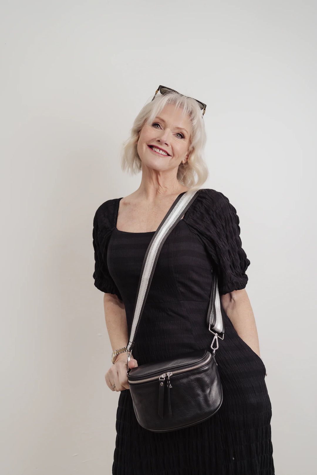 Dani Leather Bag - Black