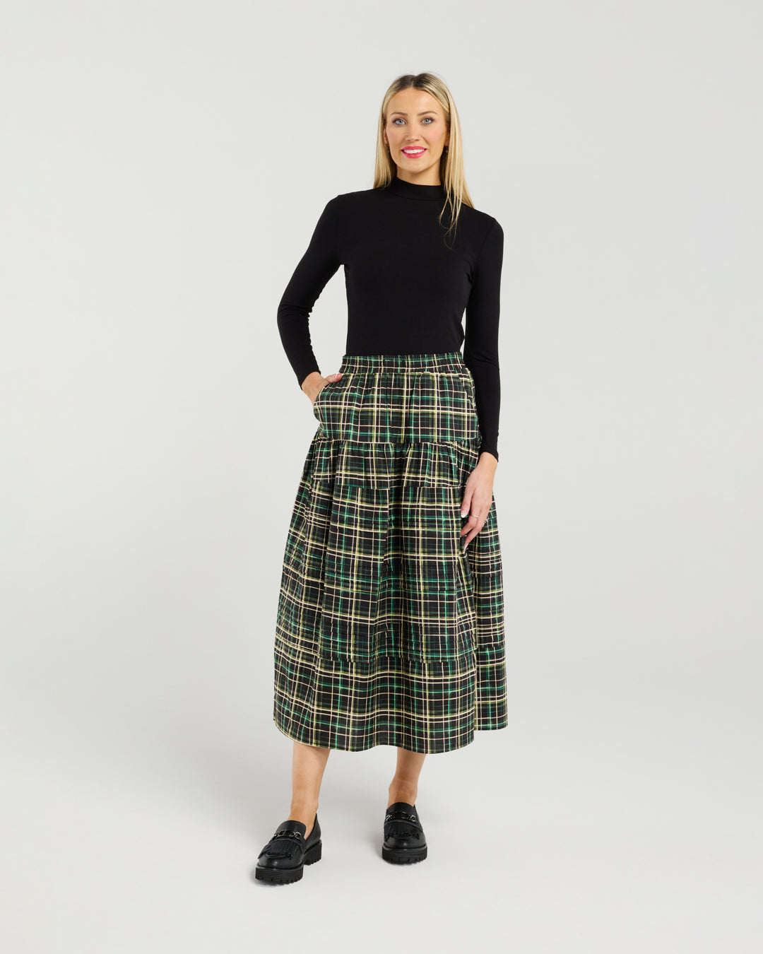 Seduce | Quin Skirt - Ashwood Tartan