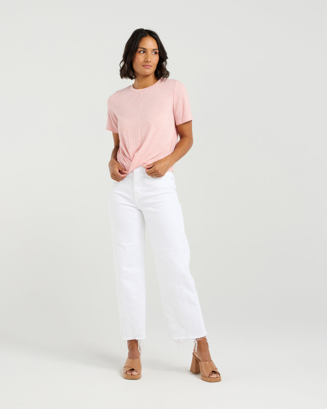 Et Alia | Twist Tee - Candy Stripe