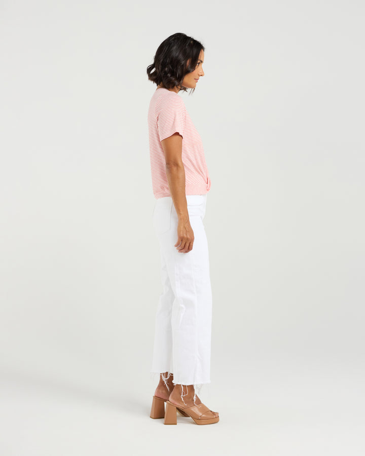 Et Alia | Twist Tee - Candy Stripe