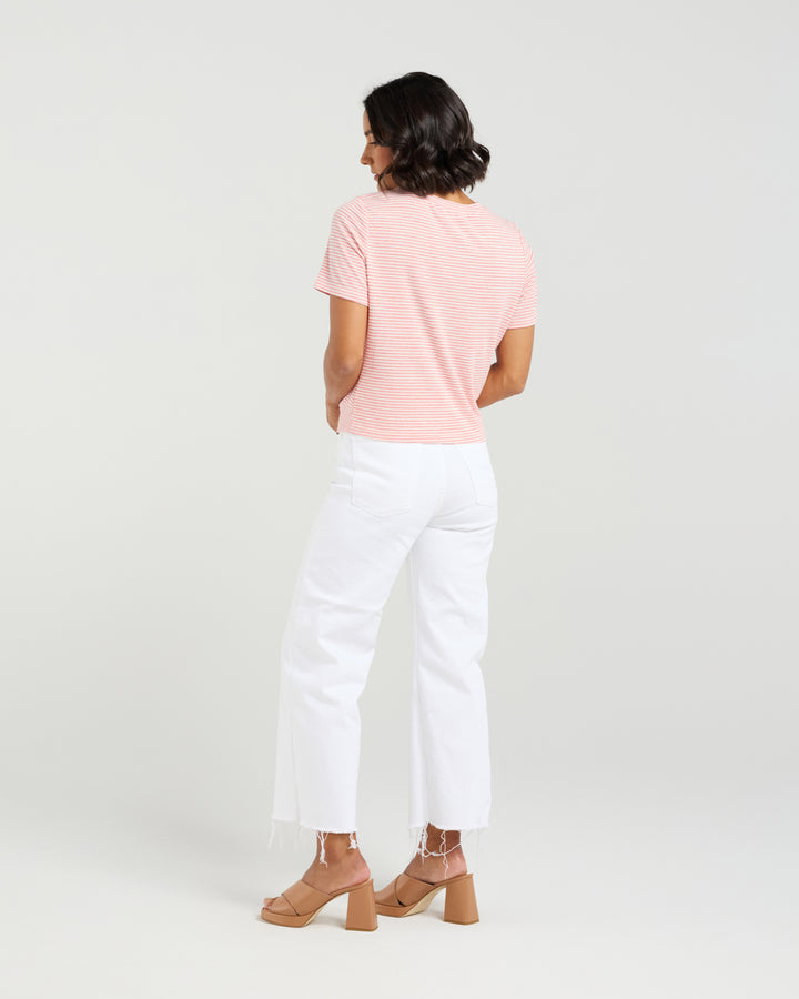 Et Alia | Twist Tee - Candy Stripe