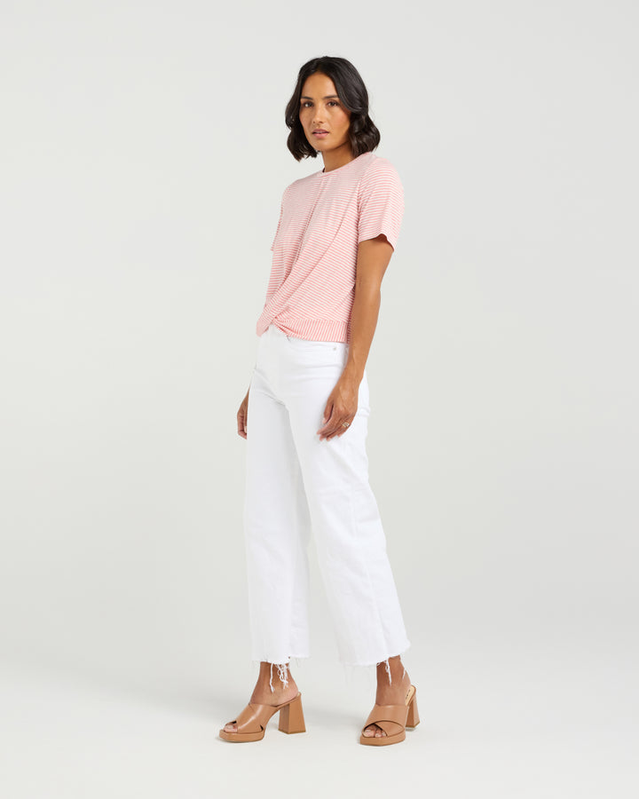 Et Alia | Twist Tee - Candy Stripe