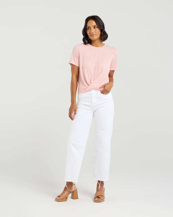 Et Alia | Twist Tee - Candy Stripe