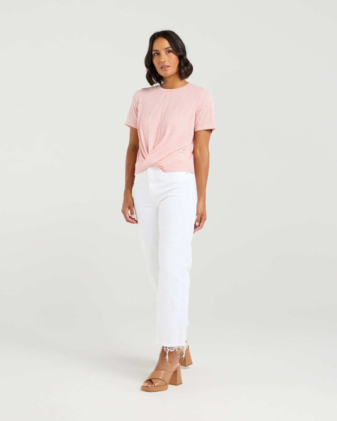 Et Alia | Twist Tee - Candy Stripe