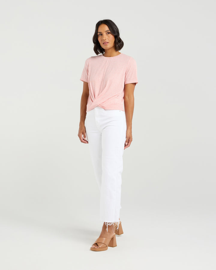 Et Alia | Twist Tee - Candy Stripe
