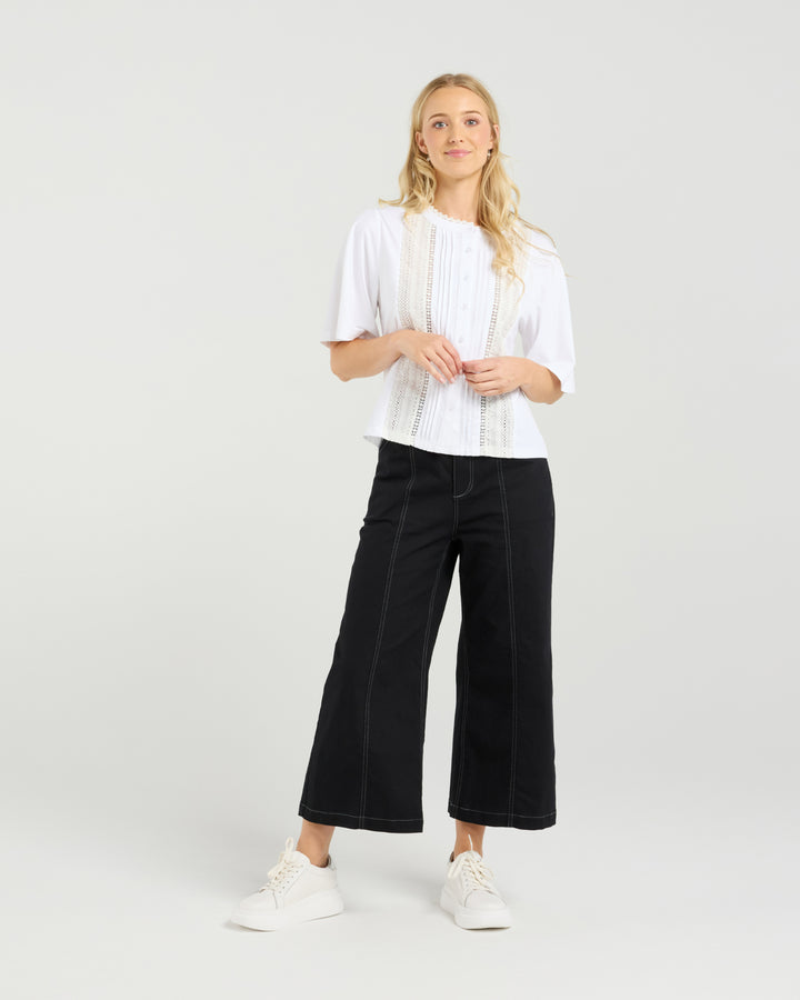 Et Alia | Victoria Blouse - White
