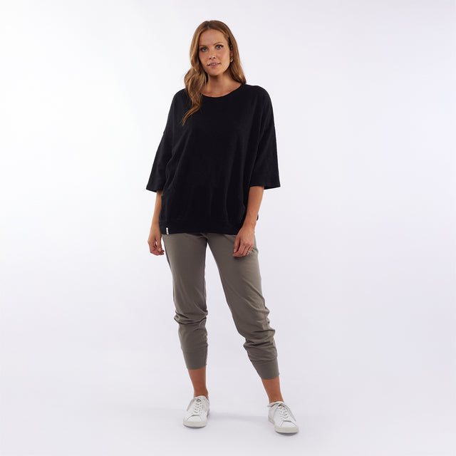 Maizie Sweat - Black
