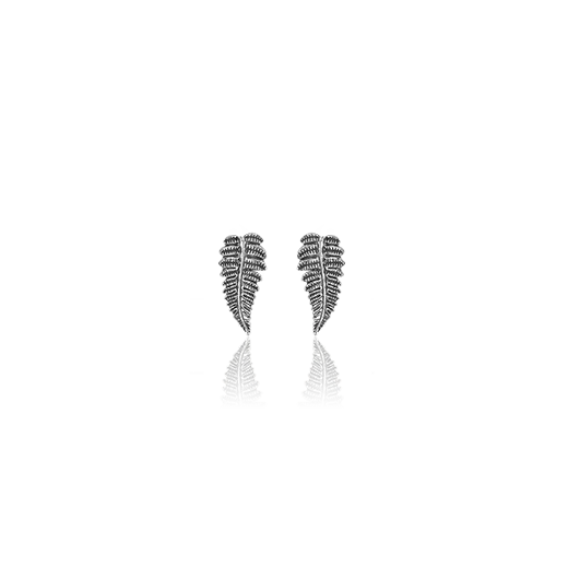 Forest Fern Stud Earring