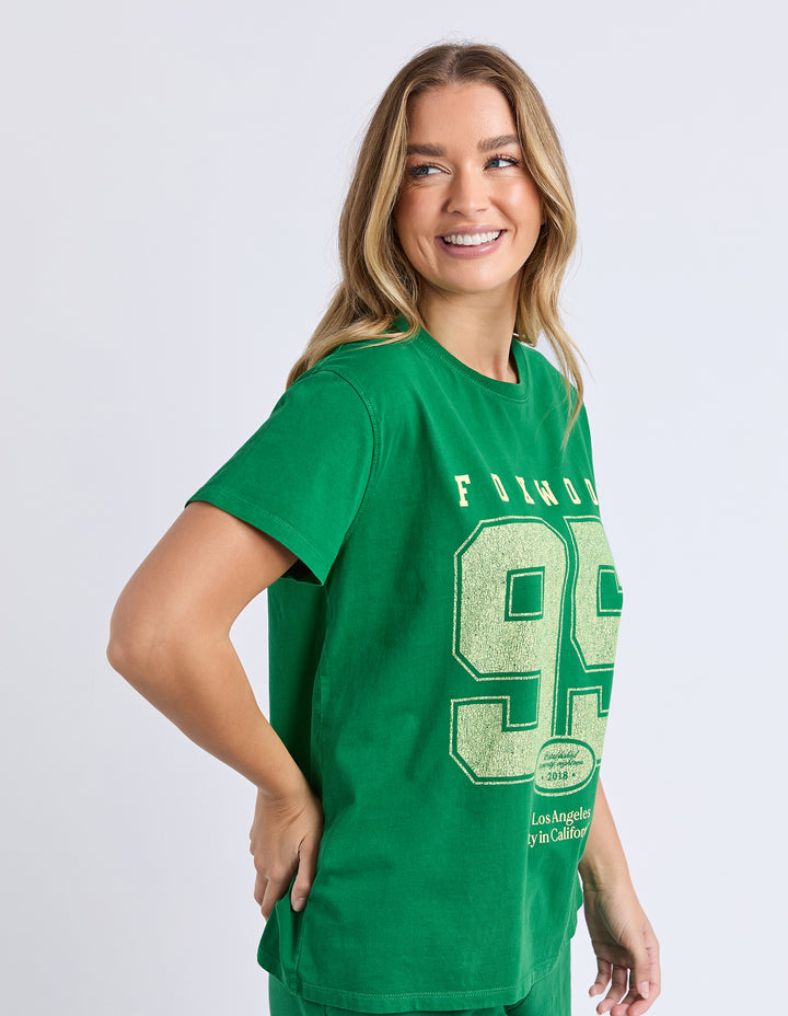 Foxwood City Life Tee Green Side View