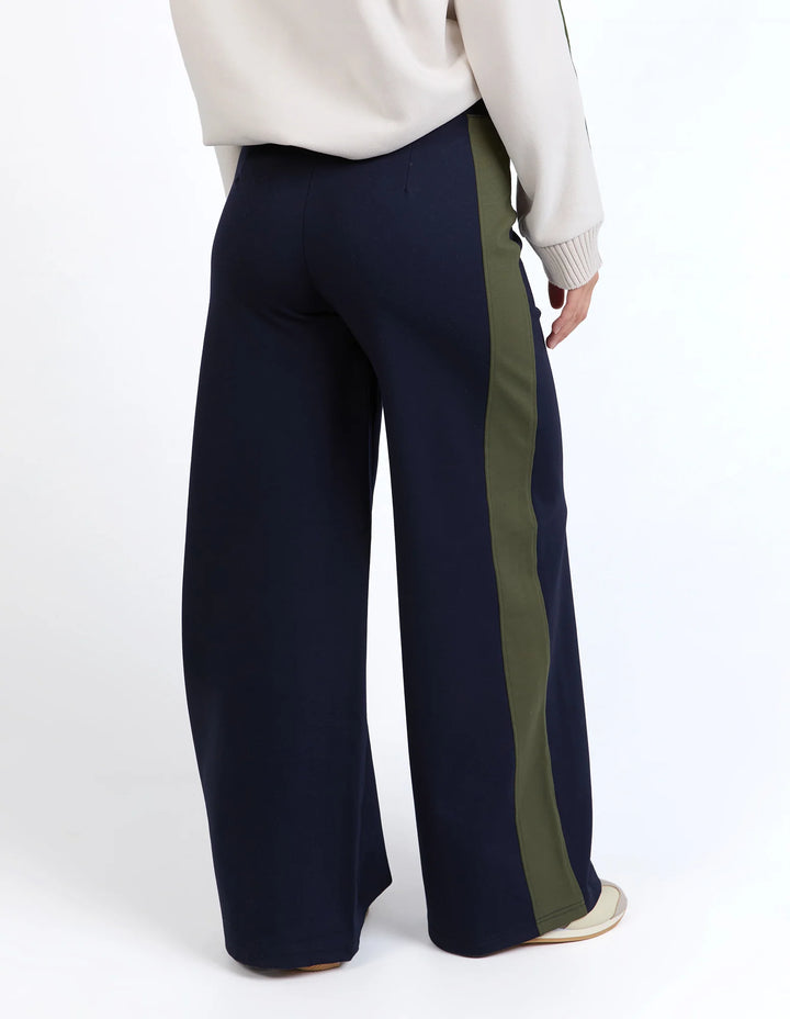 Foxwood Juno Pants in navy - back view