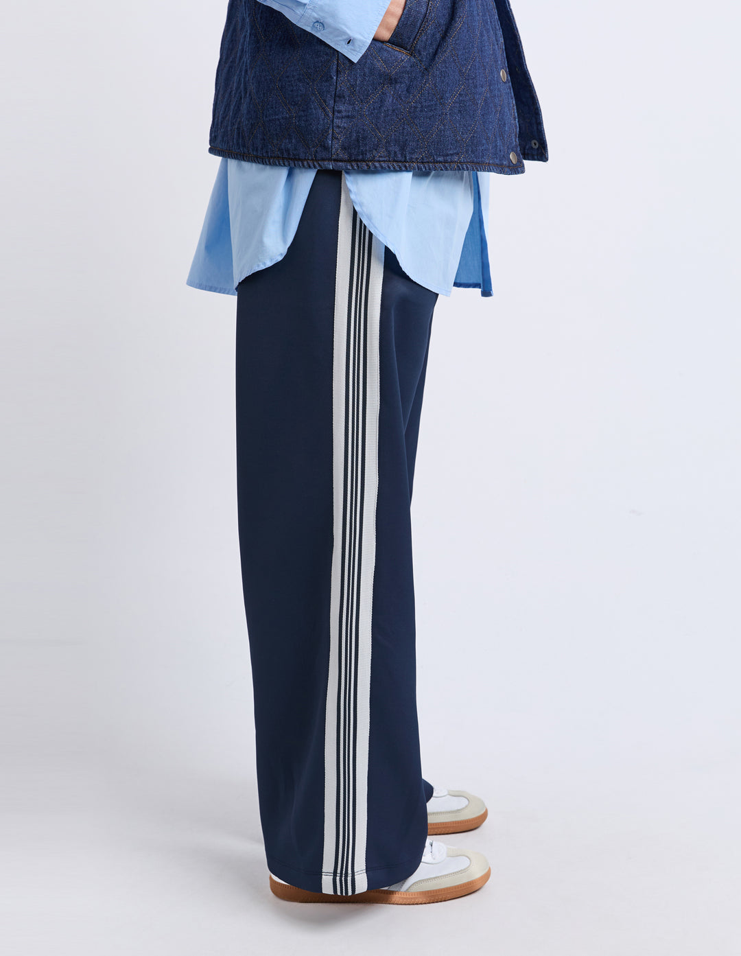 Elm York Pant Classic Navy back view.
