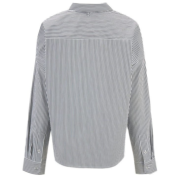 Alex Cropped Shirt - Stripe