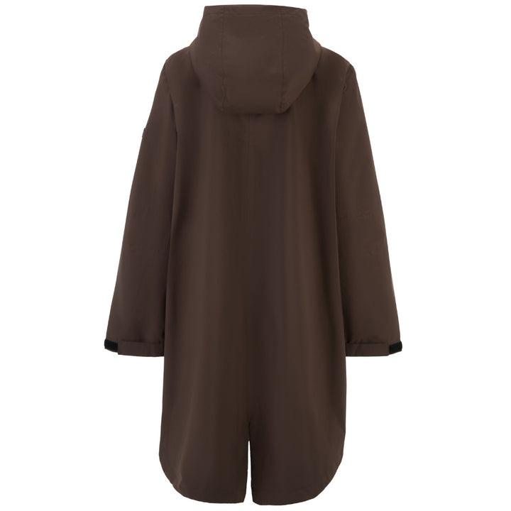 Georgie Packable Raincoat - Chocolate