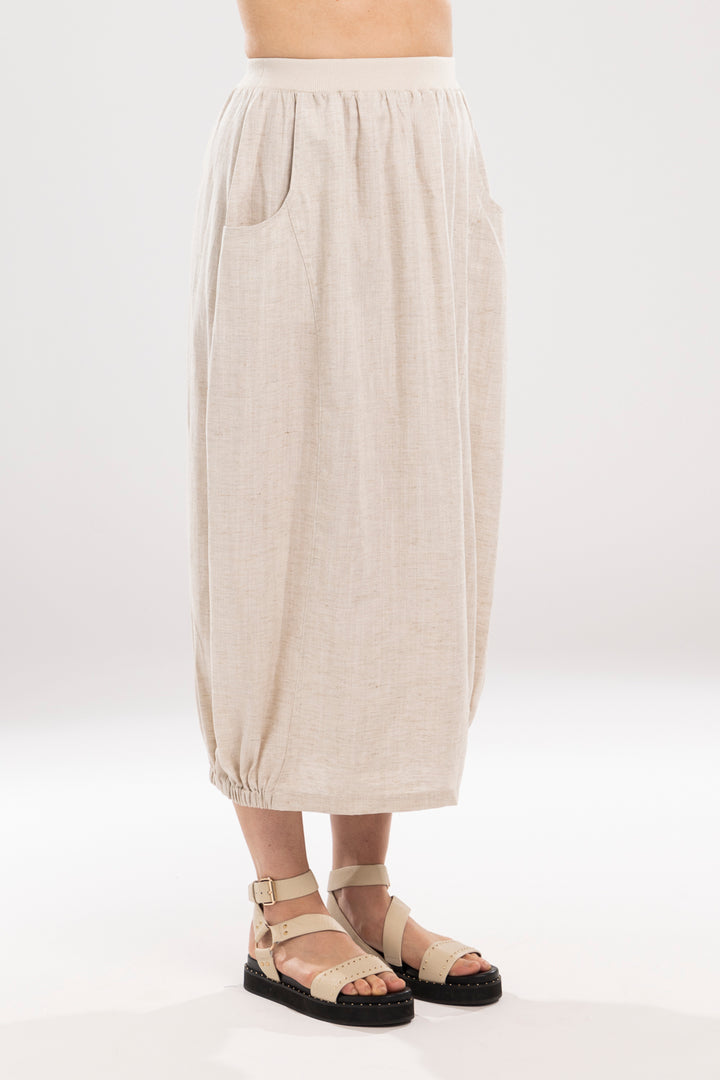 Mi Moso | Ida Barrell Skirt - Linen