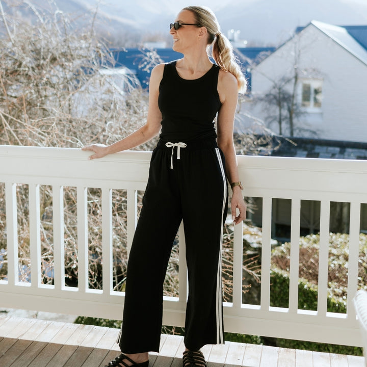 Indiana Pant - Black/Cream