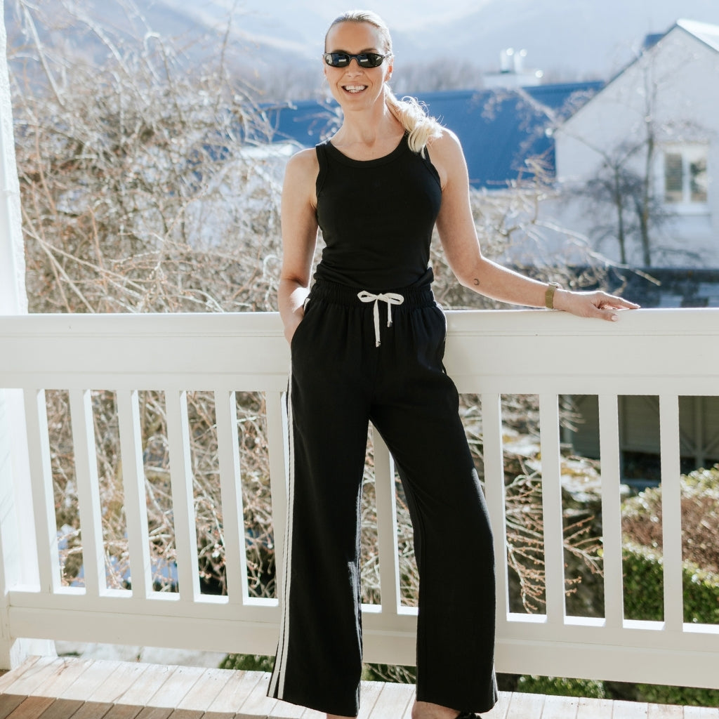 Indiana Pant - Black/Cream