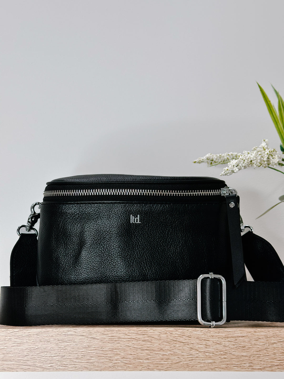 Dani Leather Bag - Black