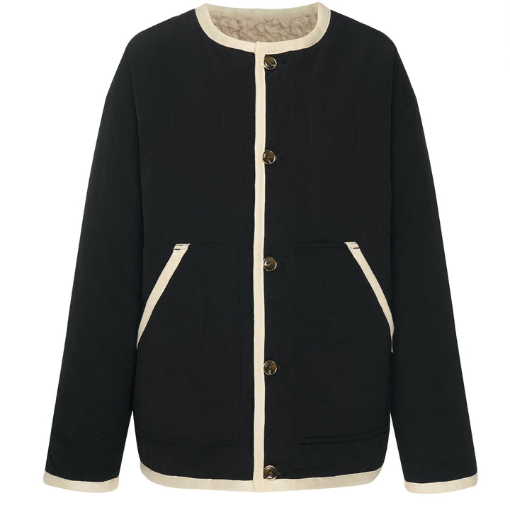 Moke | Juniper Reversible Jacket - Black/Cream