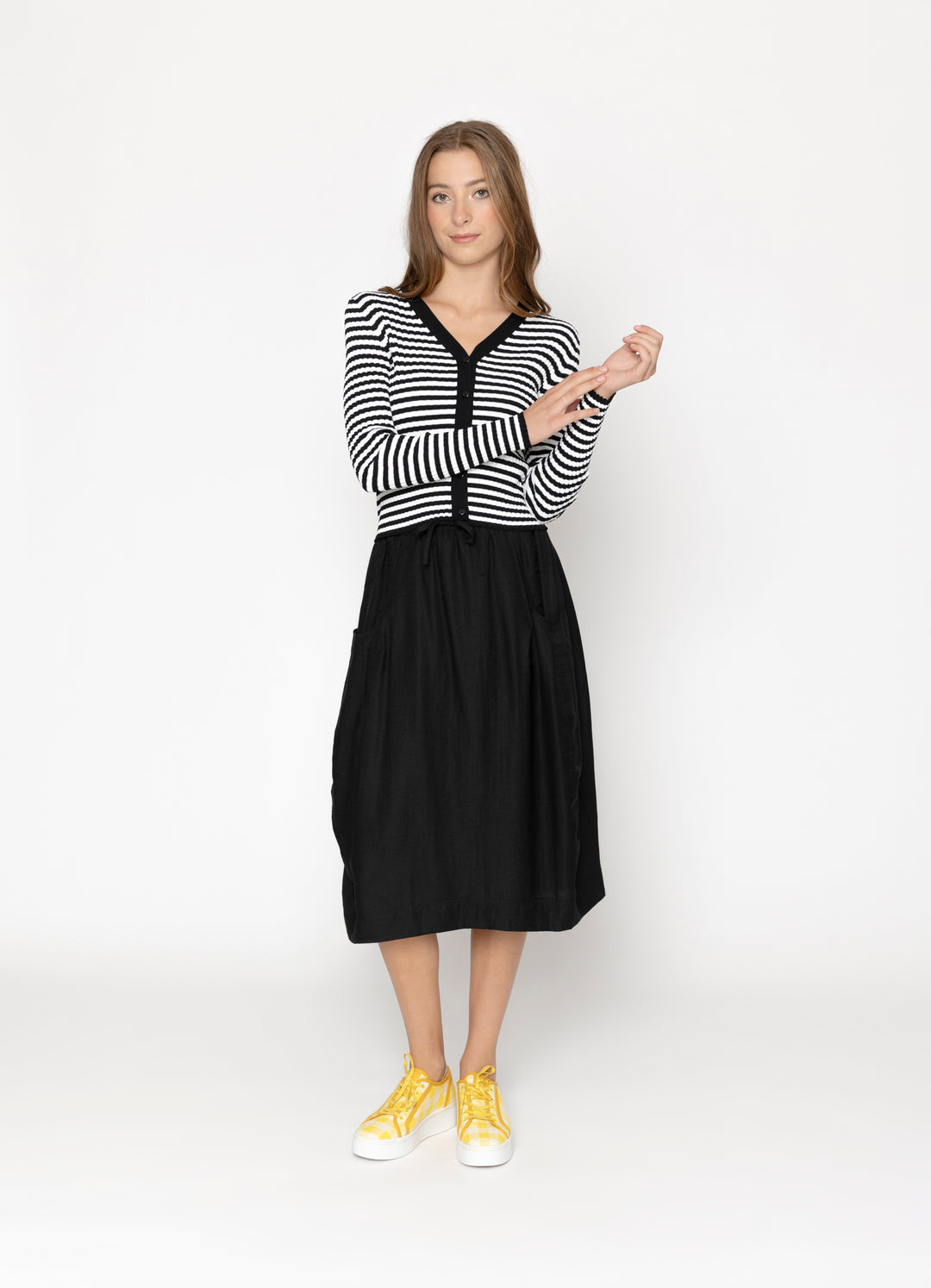 Two by Two | Mia Cardigan - Stripe