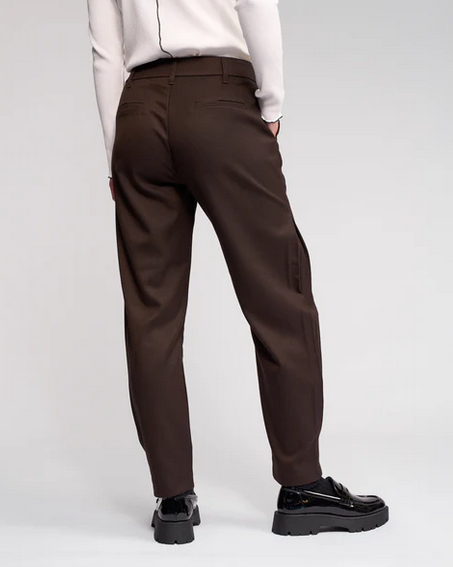 KNEWE Label | Jude Pant - Chocolate - Back