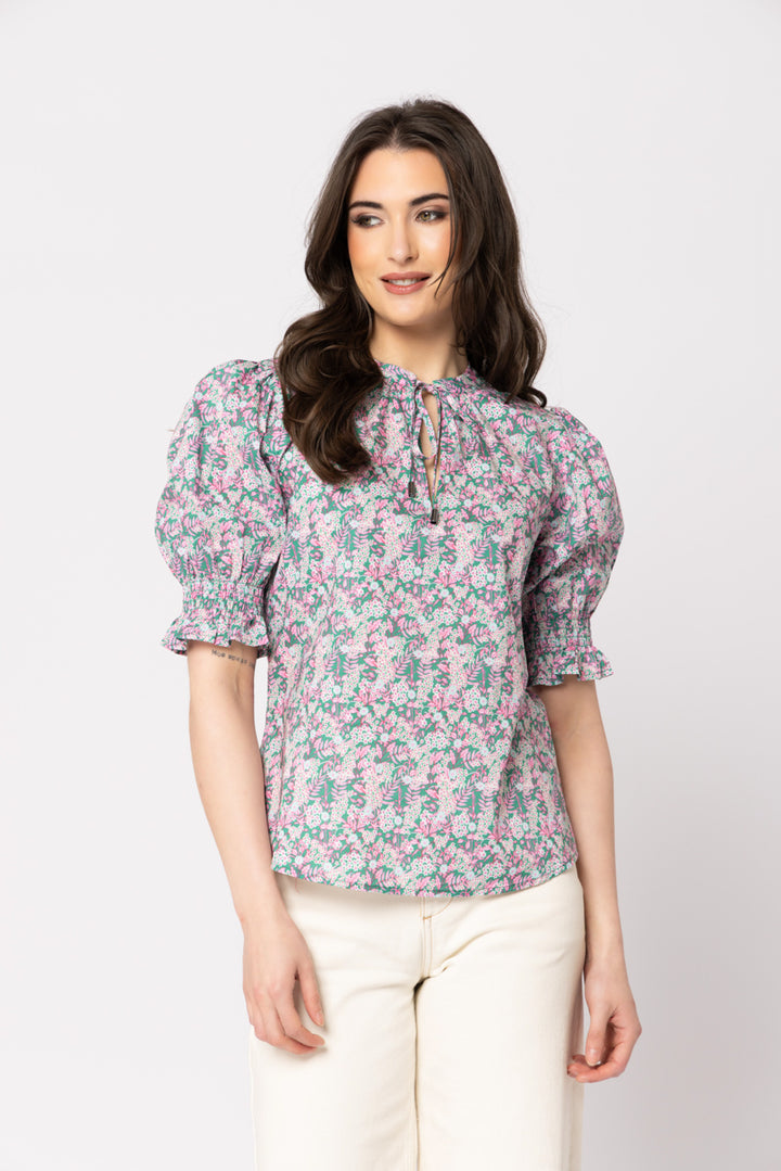 Honey Blouse - Blooming Garden
