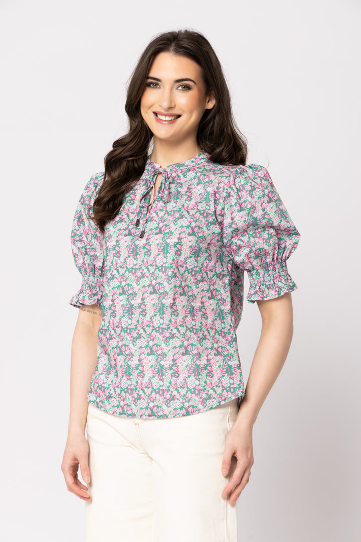 Honey Blouse - Blooming Garden