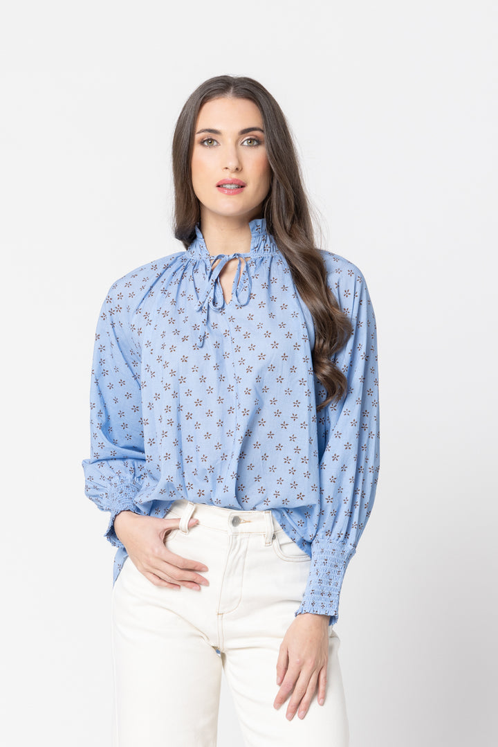 Leila & Luca | Encourage Top - Denim Daisy