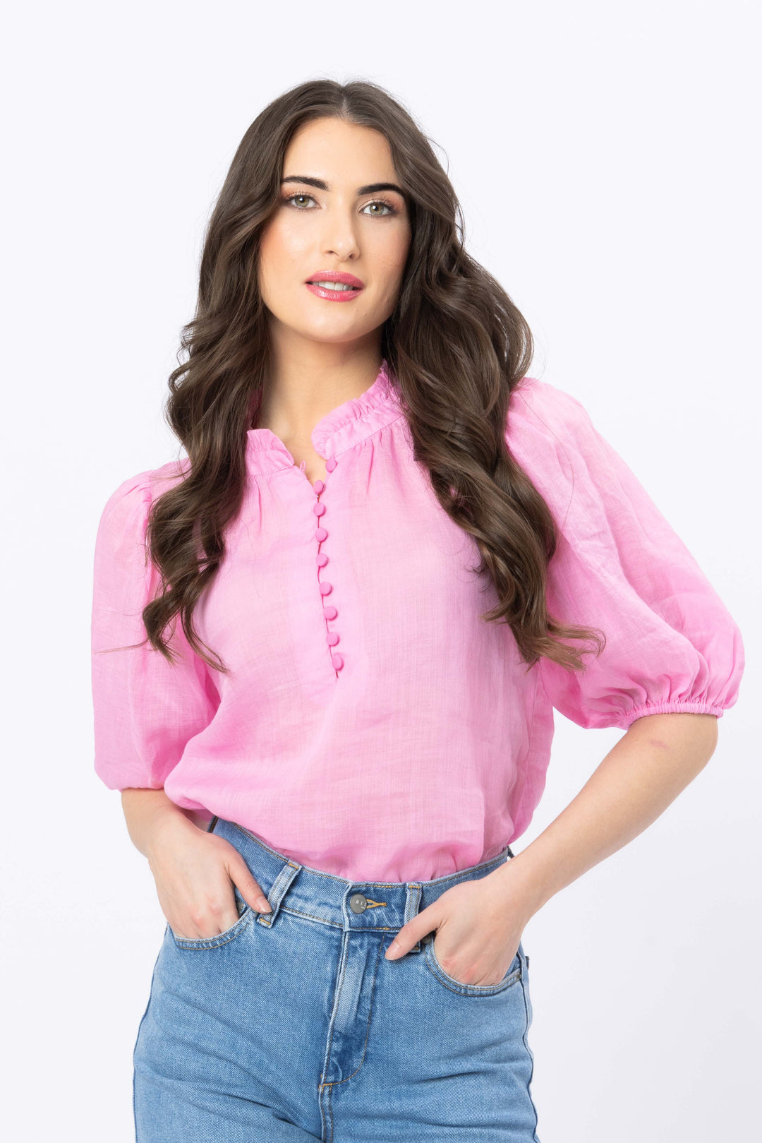 Leila + Luca | Nina Blouse - Pink