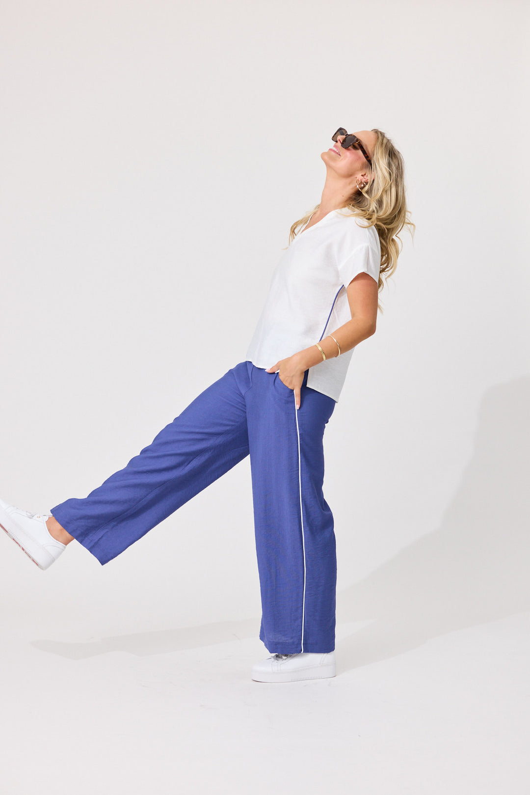 Alma Pants - Blue