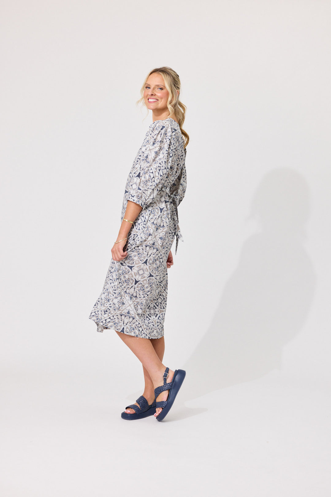 Nika Dress - Mosiac Print