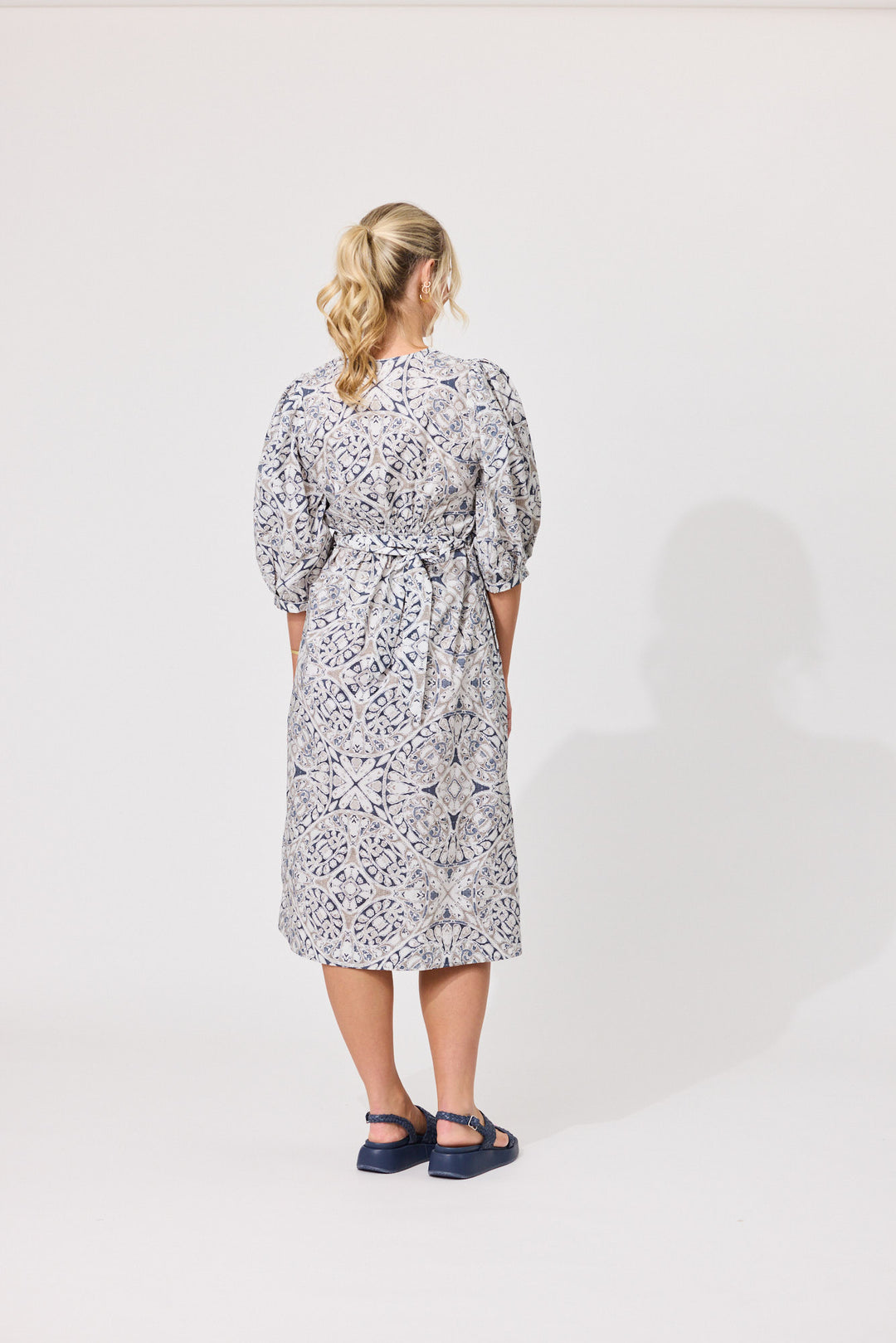 Nika Dress - Mosiac Print