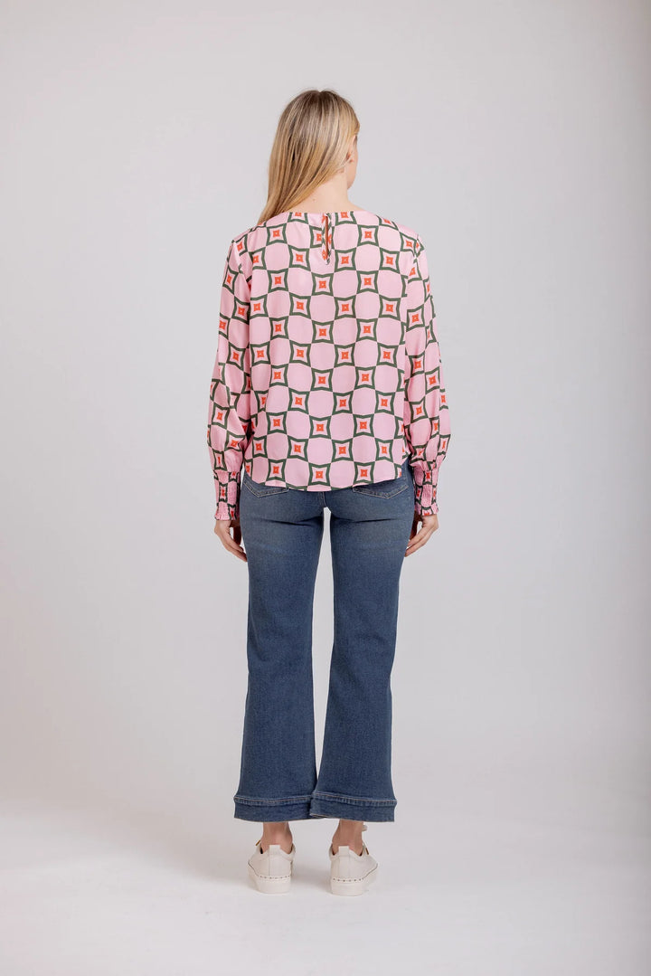 Finley Top Raspberry