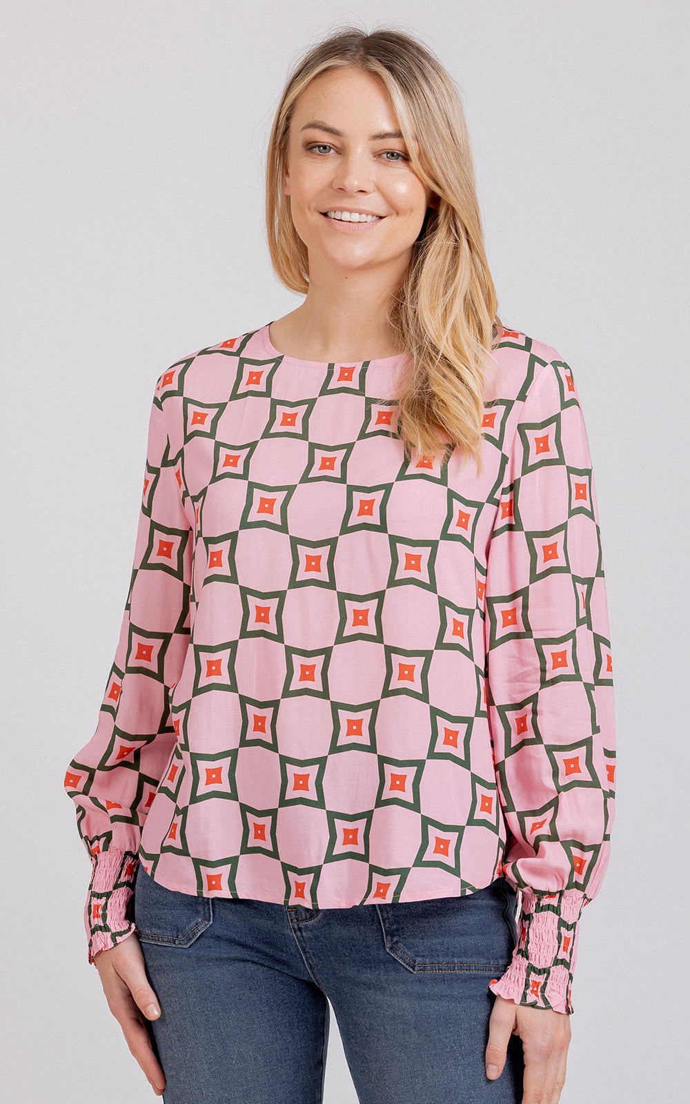 Finley Top Raspberry