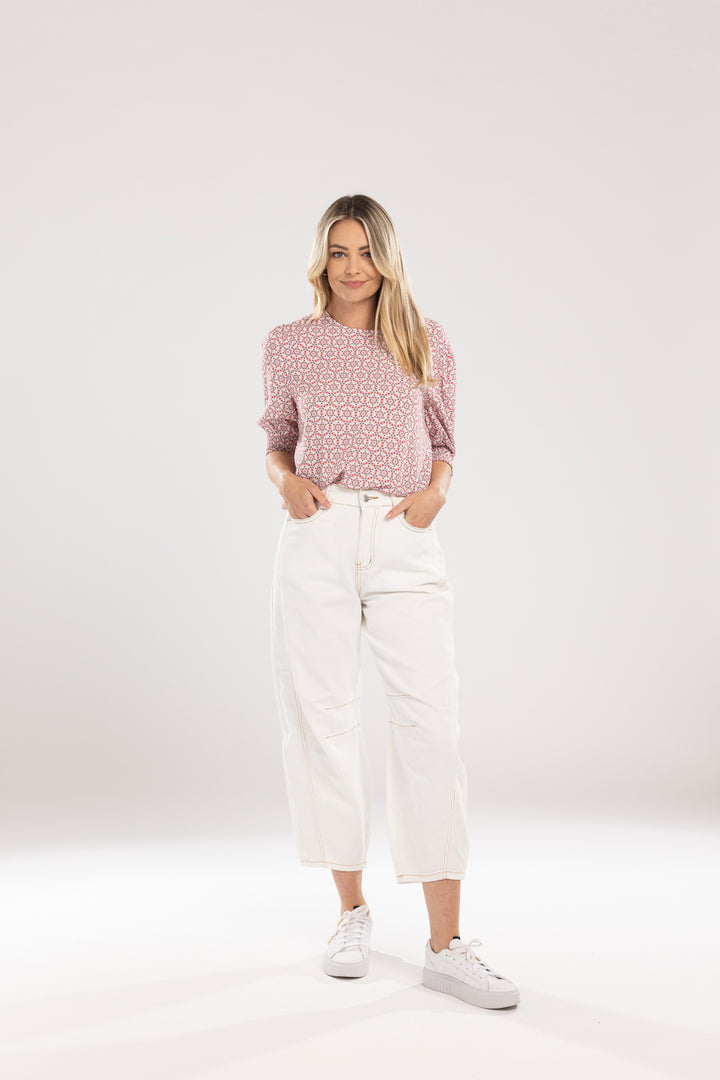 Mi Moso | Barrell Jean - Ivory