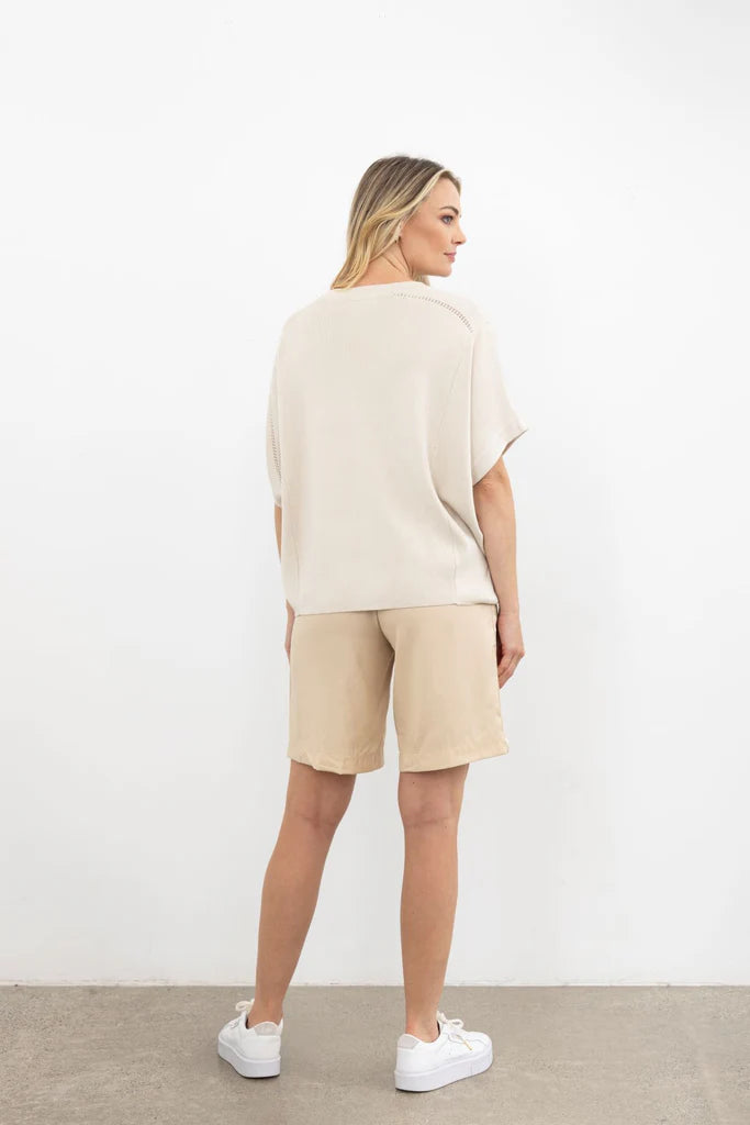 Moss | Ella Summer Knit - Champagne