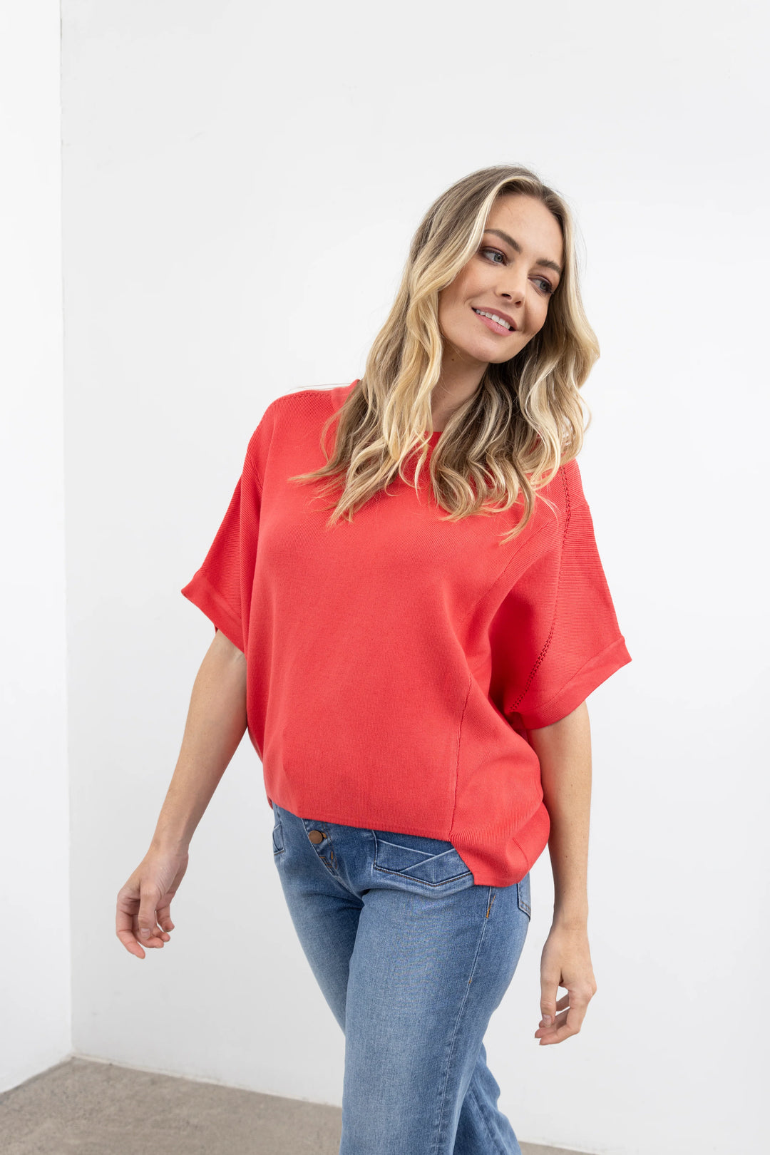 Moss | Ella Summer Knit - Pink