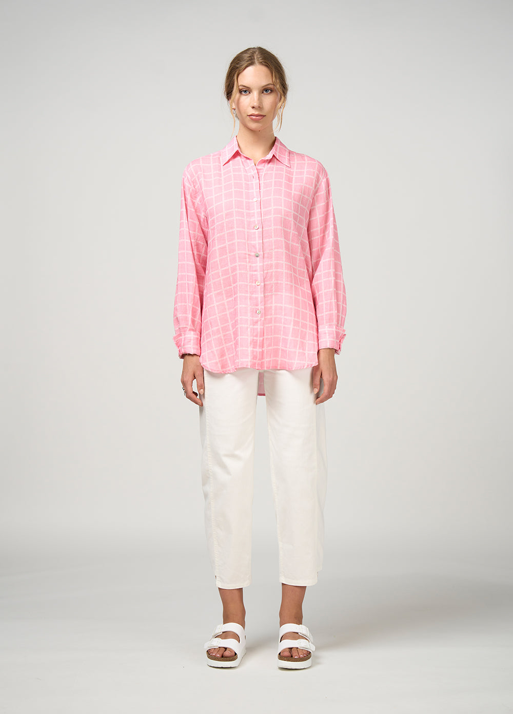 Madly Sweetly | Wavelength Shirt - Candy White